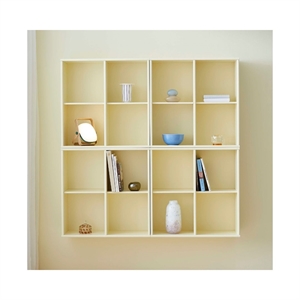 MISTRAL - REOLOPSTILLING - GUL - MÅL: 140 X 140 X 27 CM.